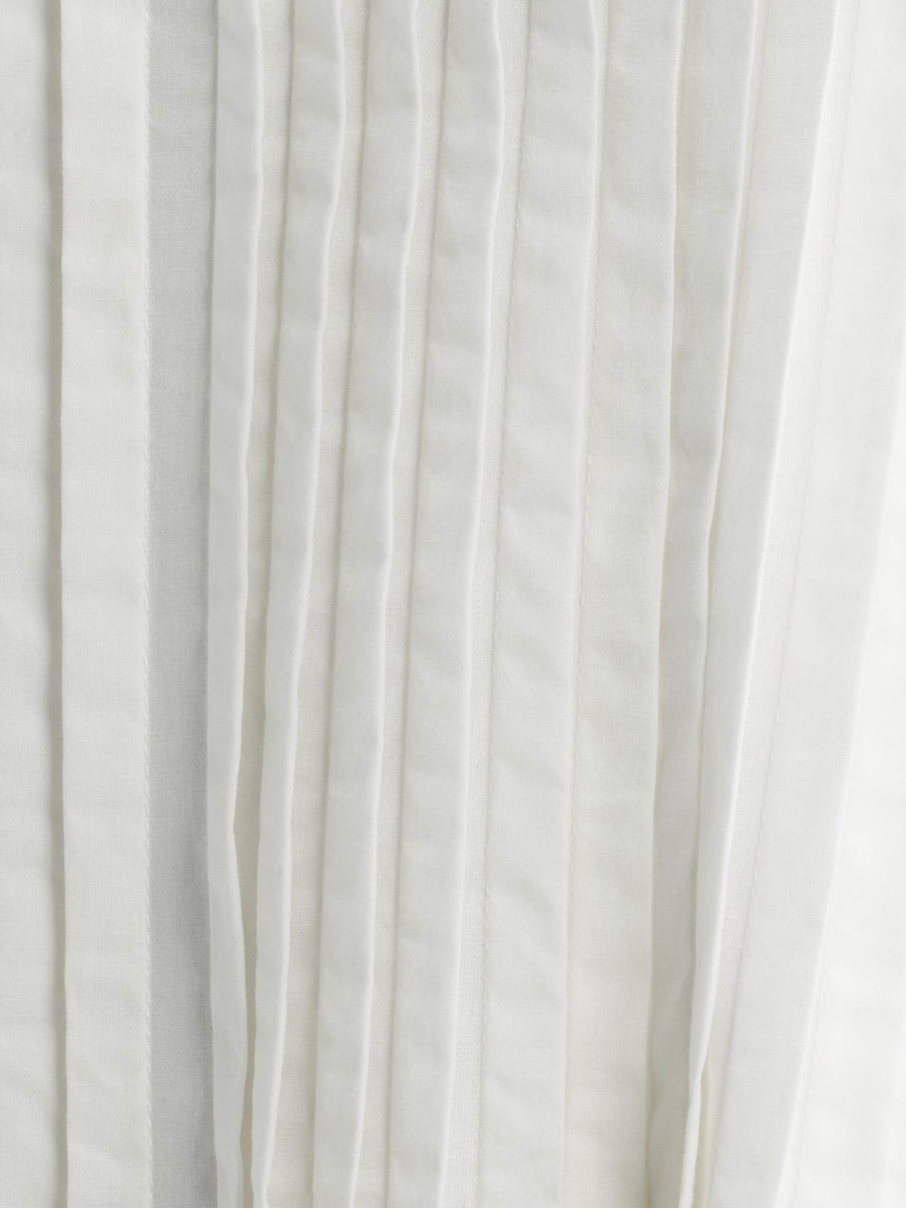 White Pleated Tie-Strap Camisole New Without Tag - Picture 3 of 11